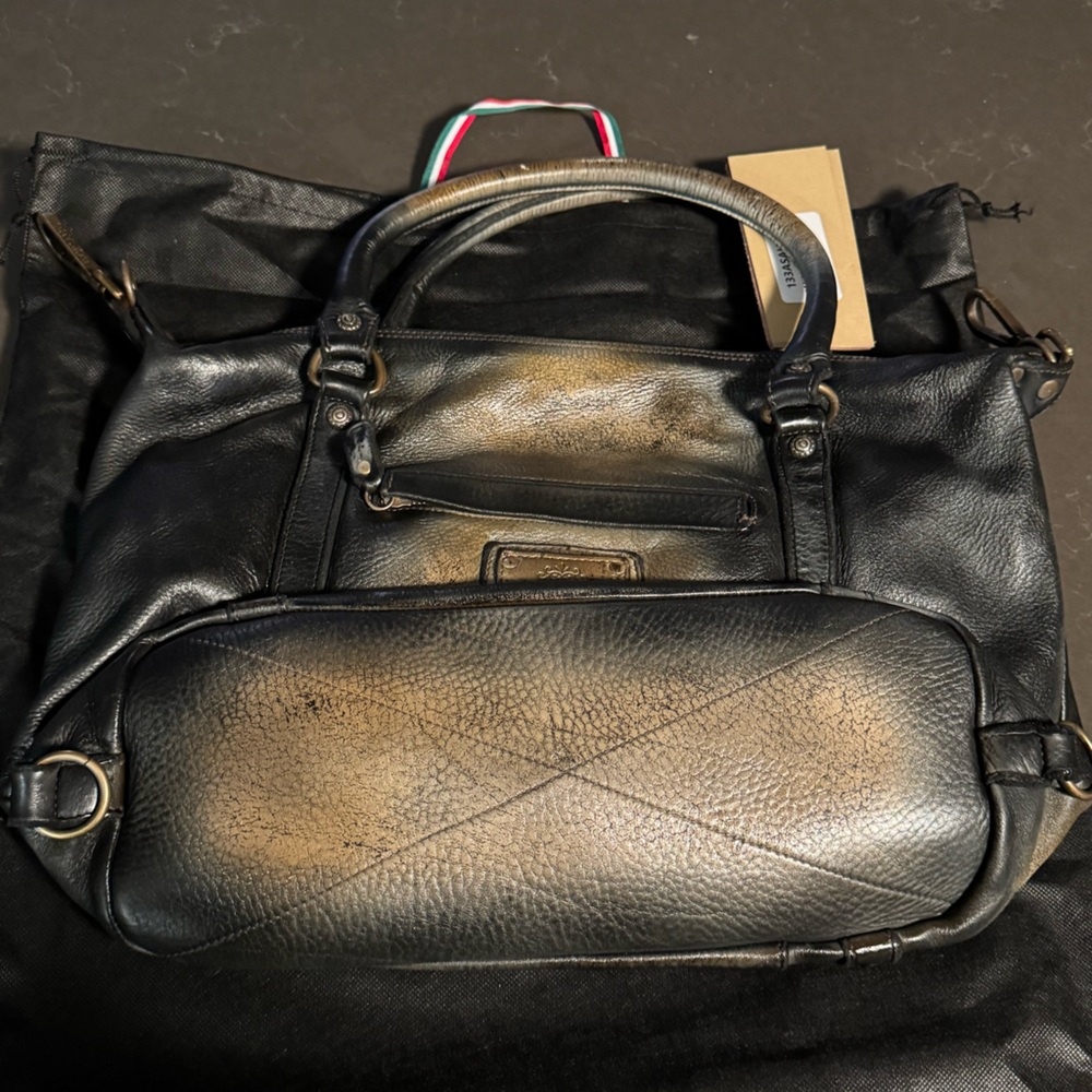 Bayside84 Motorcycle Studded Bag - Black Vintage - Picture 9 of 16